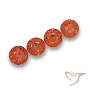 Shop natural 2.30ct Orange rougeâtre Saphir gems, Tour, from Tanzanie at GemSelect. In stock, global shipping!