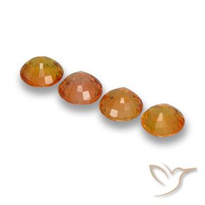 Shop natural 2.35ct Orange vif Saphir gems, Tour, from Tanzanie at GemSelect. In stock, global shipping!