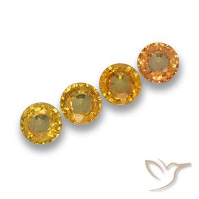 Shop natural 2.17ct Orange Doré Saphir gems, Tour, from Tanzanie at GemSelect. In stock, global shipping!