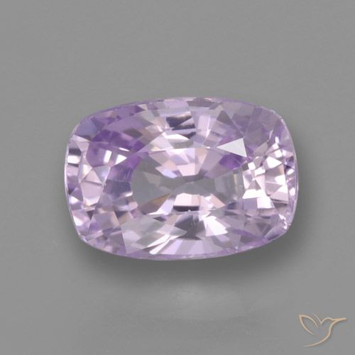 1.09ct Naturel Violet Rosâtre Saphir, Coussin, VVS