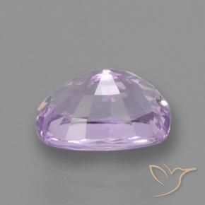 Saphir Violet Rosâtre naturelle Coussin, 1.09 ct, VVS