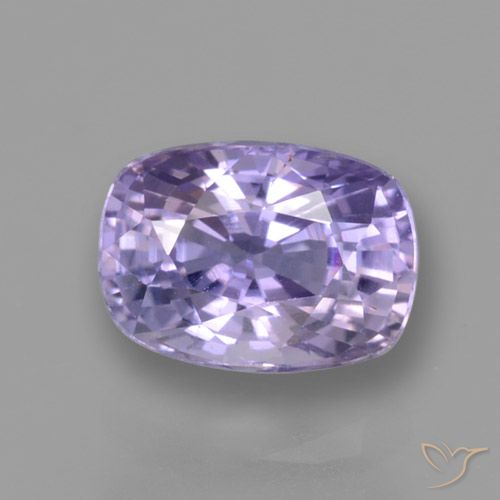 1.11ct Naturel Violet léger moyen Saphir, Coussin, VVS-VS