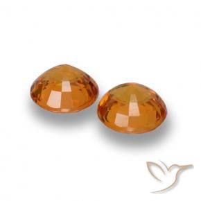 Shop natural 1.23ct Orange moyen Saphir gems, Tour, from Tanzanie at GemSelect. In stock, global shipping!