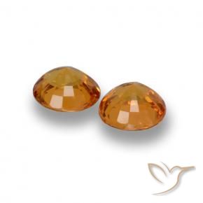Shop natural 1.11ct Orange moyen Saphir gems, Tour, from Tanzanie at GemSelect. In stock, global shipping!