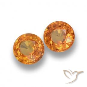 Shop natural 1.18ct Orange moyen Saphir gems, Tour, from Tanzanie at GemSelect. In stock, global shipping!