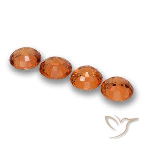 Shop natural 2.36ct Orange foncé Saphir gems, Tour, from Tanzanie at GemSelect. In stock, global shipping!