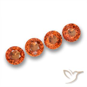 Shop natural 2.37ct Orange rougeâtre Saphir gems, Tour, from Tanzanie at GemSelect. In stock, global shipping!