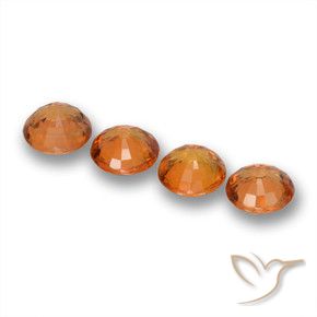 Shop natural 2.42ct Orange vif Saphir gems, Tour, from Tanzanie at GemSelect. In stock, global shipping!