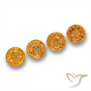 Shop natural 3.10ct Orange moyen Saphir gems, Tour, from Tanzanie at GemSelect. In stock, global shipping!