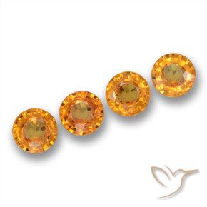Shop natural 2.18ct Abricot orange Saphir gems, Tour, from Tanzanie at GemSelect. In stock, global shipping!