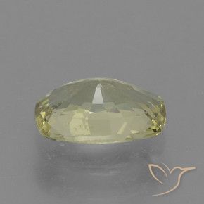 Saphir Jaune moyen naturelle Coussin, 1.13 ct, VS