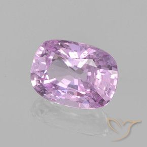 Saphir Violet clair naturelle Coussin, 1.00 ct, VS
