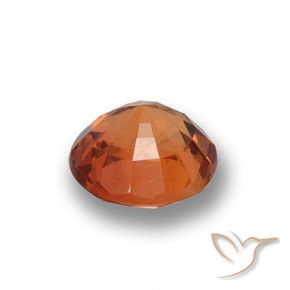 Saphir Orange moyen naturelle Tour, 0.59 ct, VVS-VS