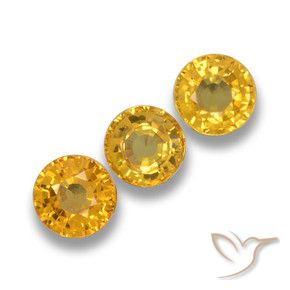 Shop natural 1.69ct Orange doré profond Saphir gems, Tour, from Tanzanie at GemSelect. In stock, global shipping!