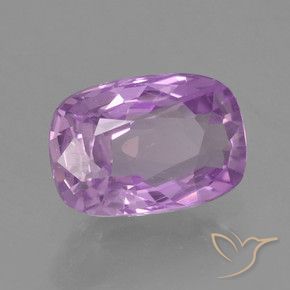 Saphir Lilas naturelle Coussin, 1.07 ct, VVS-VS