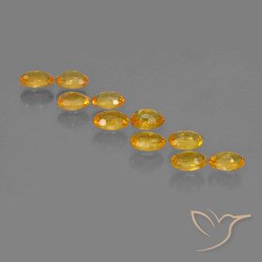 Shop natural 3.45ct Doré-orange foncé Saphir gems, ovale, from Tanzanie at GemSelect. In stock, global shipping!
