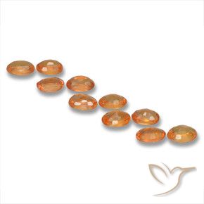 Shop natural 3.45ct Orange vif Saphir gems, ovale, from Tanzanie at GemSelect. In stock, global shipping!