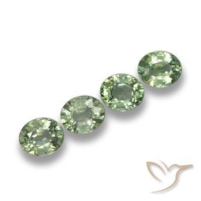 Shop natural 3.32ct Forêt verte Saphir gems, ovale, from Tanzanie at GemSelect. In stock, global shipping!