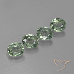 Shop natural 2.82ct Vert clair Saphir gems, ovale, from Tanzanie at GemSelect. In stock, global shipping!