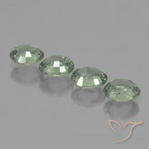 Shop natural 3.34ct Vert forêt léger Saphir gems, ovale, from Tanzanie at GemSelect. In stock, global shipping!