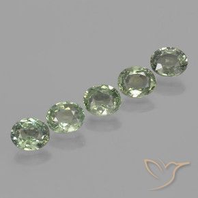 Shop natural 4.24ct Forêt verte Saphir gems, ovale, from Tanzanie at GemSelect. In stock, global shipping!