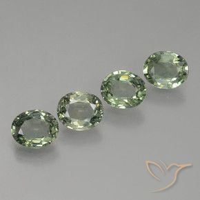 Shop natural 2.89ct Medium Light Green Saphir gems, ovale, from Tanzanie at GemSelect. In stock, global shipping!