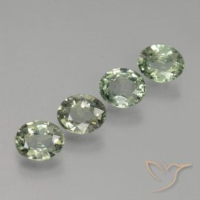 Shop natural 2.99ct Vert clair Saphir gems, ovale, from Tanzanie at GemSelect. In stock, global shipping!