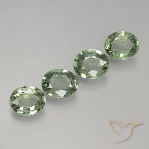 Shop natural 2.80ct Medium Light Green Saphir gems, ovale, from Tanzanie at GemSelect. In stock, global shipping!