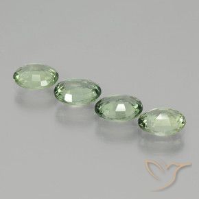 Shop natural 2.80ct Medium Light Green Saphir gems, ovale, from Tanzanie at GemSelect. In stock, global shipping!