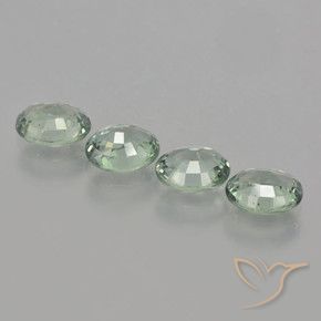Shop natural 3.08ct Vert mousseux Saphir gems, ovale, from Tanzanie at GemSelect. In stock, global shipping!