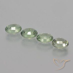 Shop natural 3.22ct Vert mousseux Saphir gems, ovale, from Tanzanie at GemSelect. In stock, global shipping!