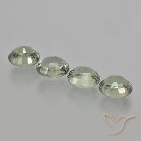 Shop natural 3.85ct Vert clair Saphir gems, ovale, from Tanzanie at GemSelect. In stock, global shipping!