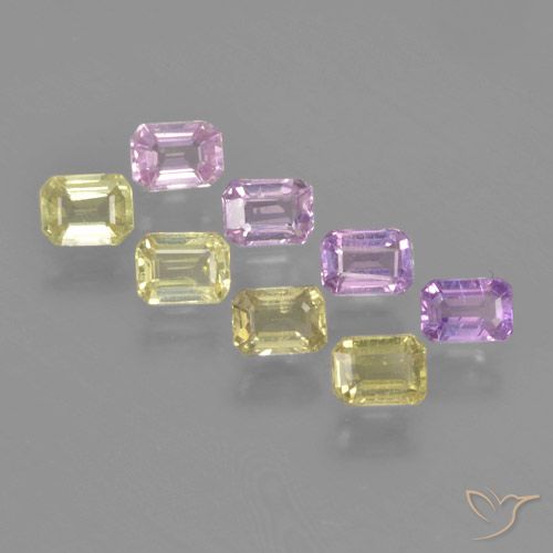 Shop natural 2.20ct Multicolore Saphir gems, Octogone / coupe Émeraude, from Tanzanie at GemSelect. In stock, global shipping!