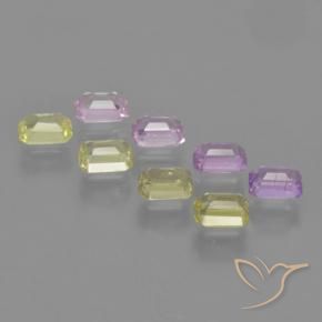 Shop natural 2.20ct Multicolore Saphir gems, Octogone / coupe Émeraude, from Tanzanie at GemSelect. In stock, global shipping!