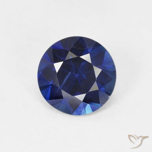 Saphir Bleu crépuscule naturelle Tour, 0.58 ct, VVS-VS