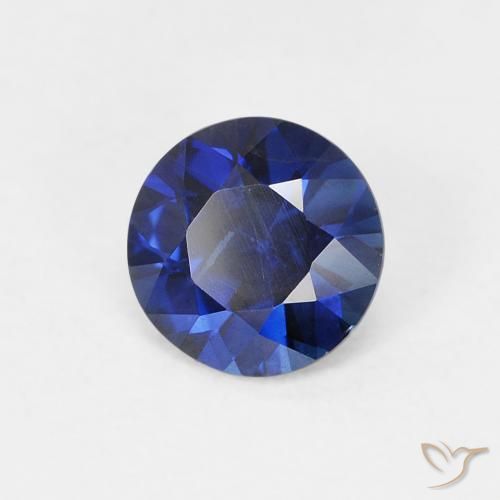 Saphir Bleu crépuscule naturelle Tour, 0.58 ct, VVS-VS