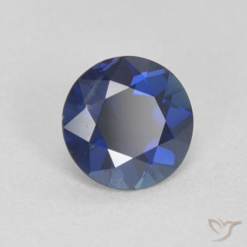 Saphir Bleu crépuscule naturelle Tour, 0.51 ct, VVS-VS