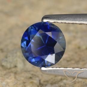Saphir Bleu crépuscule naturelle Tour, 0.60 ct, VVS-VS