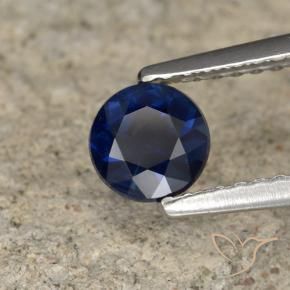Saphir Bleu marine naturelle Tour, 0.65 ct, VVS-VS