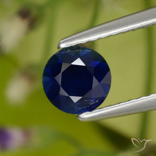 Saphir Bleu crépuscule naturelle Tour, 0.77 ct, VVS-VS