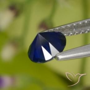 Saphir Bleu crépuscule naturelle Tour, 0.77 ct, VVS-VS