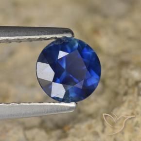 Saphir Bleu marine naturelle Tour, 0.67 ct, VVS-VS