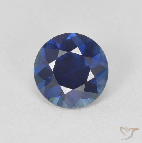0.66ct Naturel Bleu crépuscule Saphir, Tour, VVS