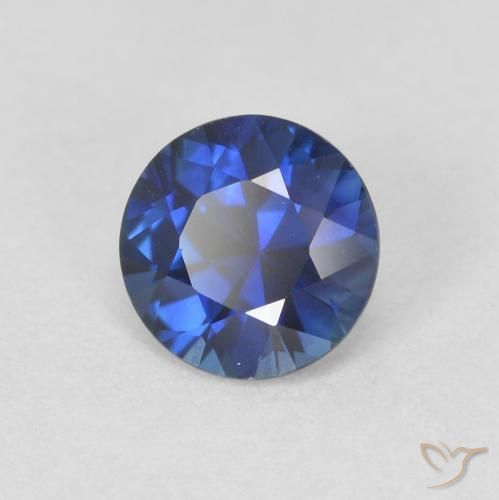 Saphir Bleu crépuscule naturelle Tour, 0.66 ct, VVS