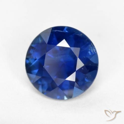 Saphir Bleu minuit naturelle Tour, 0.61 ct, VS