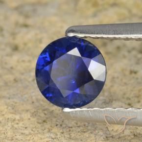 Saphir Bleu marine naturelle Tour, 0.60 ct, VS
