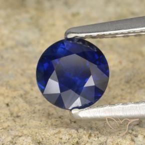 Saphir Bleu marine naturelle Tour, 0.60 ct, VS