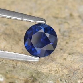 Saphir Bleu crépuscule naturelle Tour, 0.64 ct, VVS-VS