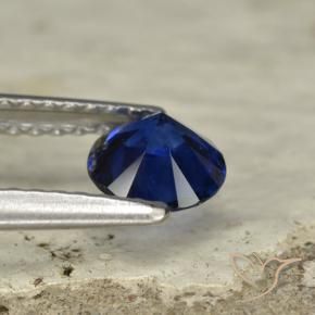 Saphir Bleu crépuscule naturelle Tour, 0.67 ct, VS
