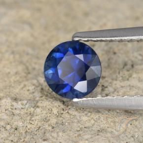 Saphir Bleu marine naturelle Tour, 0.69 ct, VS